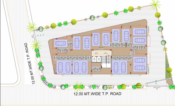  vinayak-heights Tower A Cluster Plan