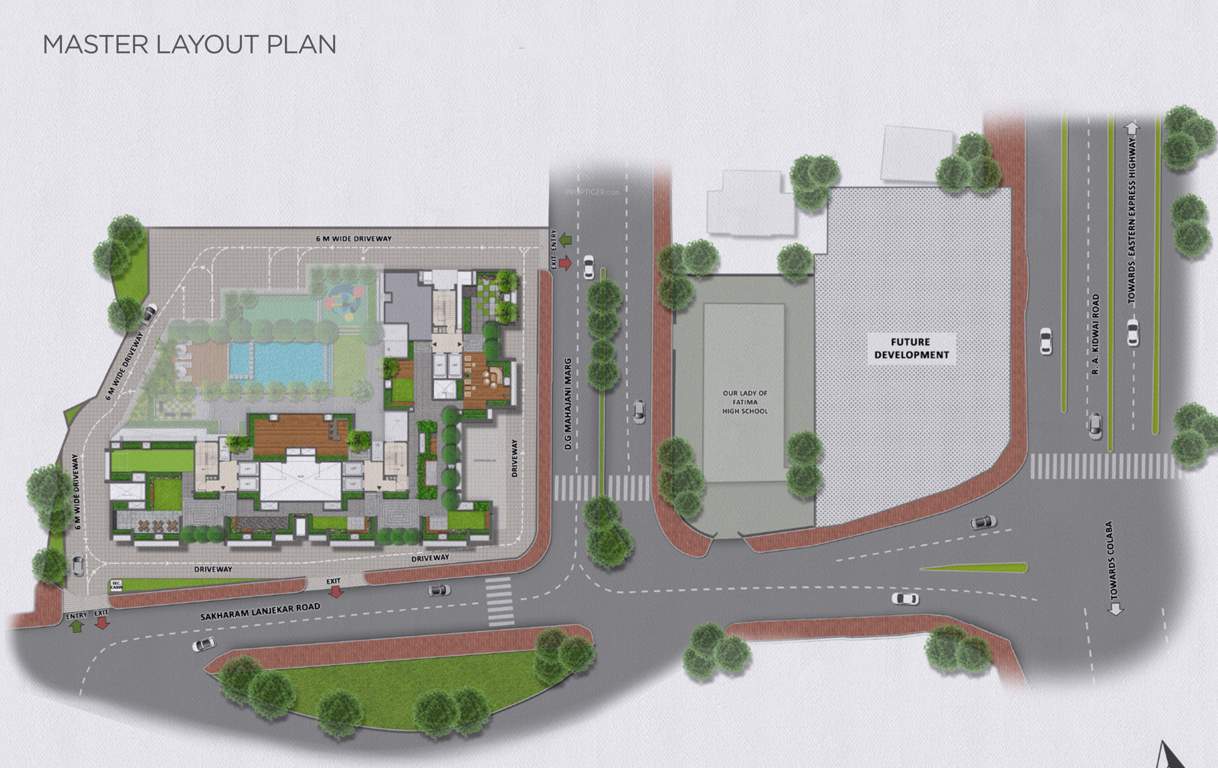  the canvas residences Master Plan