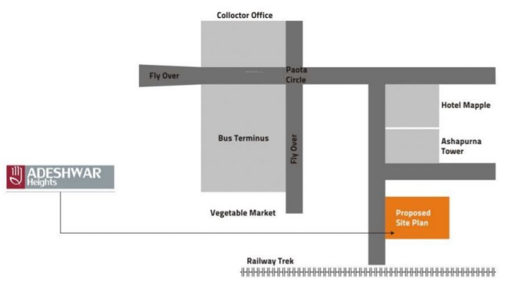  heights Location Plan