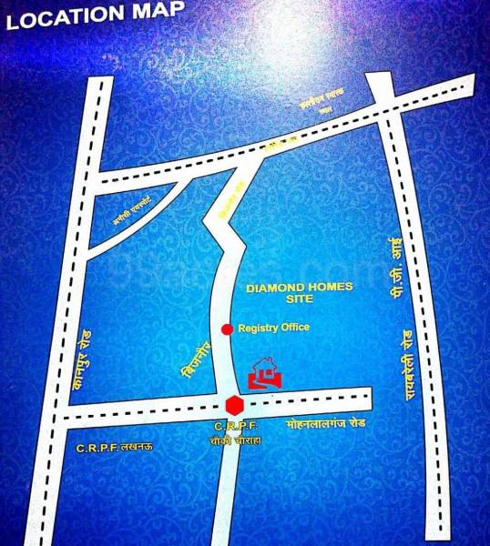  diamond-homes Location Plan