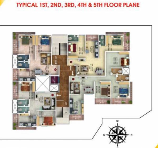 Cluster Plan krishna-heights Cluster Plan
