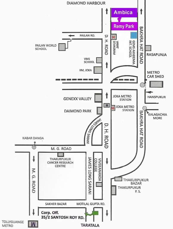 ambica Location Plan