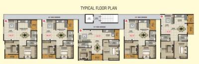  amrutha-sarovar Amrutha Sarovar Cluster Plan For Typical  Floor