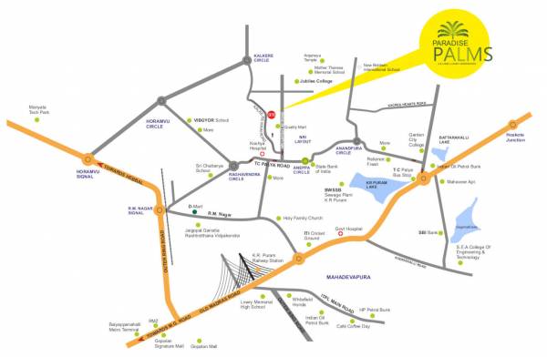  paradise-palms Location Plan