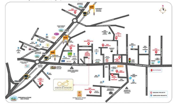  srivatsa Location Plan