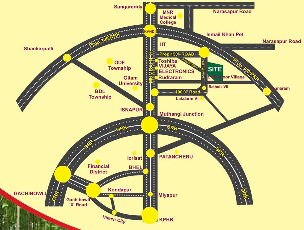  savannah Location Plan