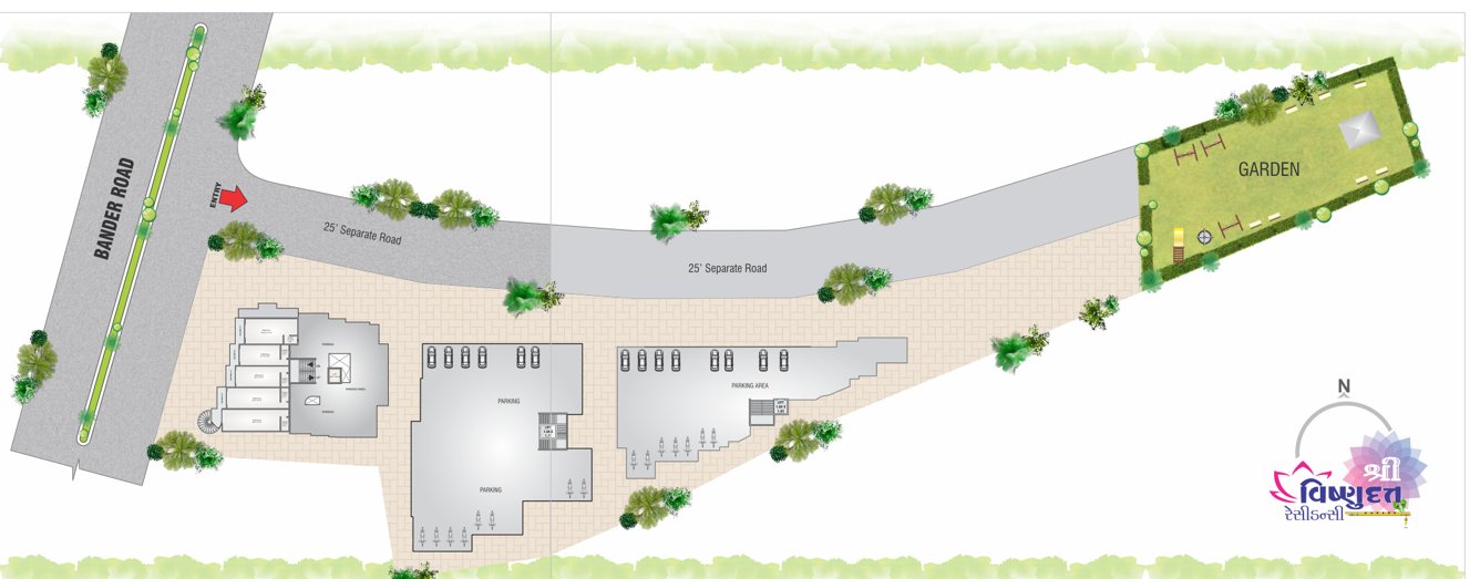shree vishnu datt residency Master Plan