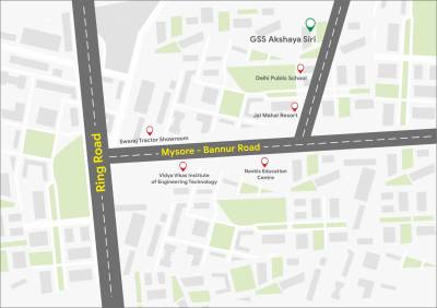 Location Plan akshaya-siri Location Plan