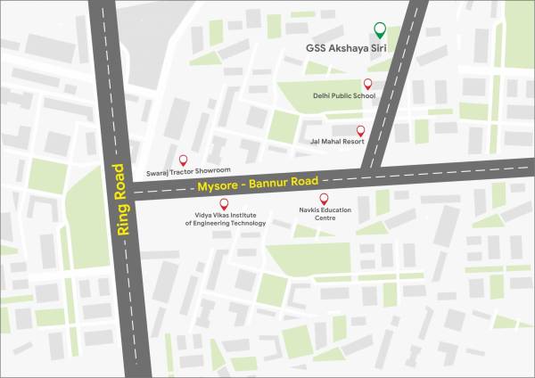  akshaya-siri Location Plan