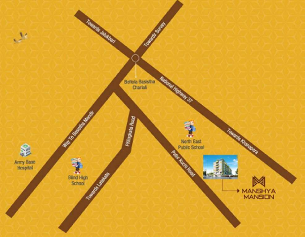  manshya mansion Location Plan