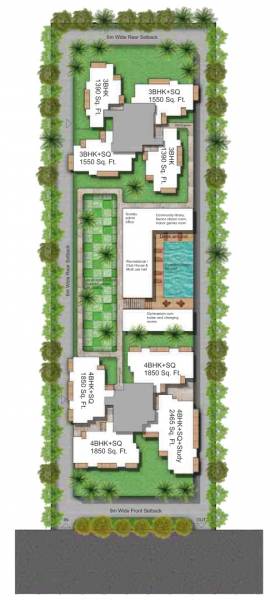  apartments Master Plan