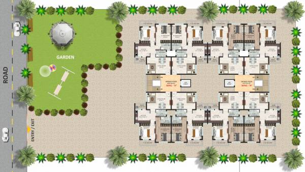 Layout Plan madhukunj-residency Layout Plan