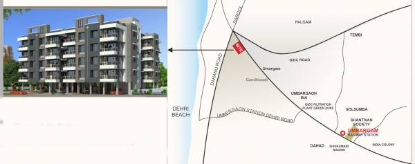 Location Plan madhukunj-residency Location Plan