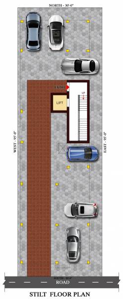  sai-guga Sai Guga Stilt Floor Cluster Plan