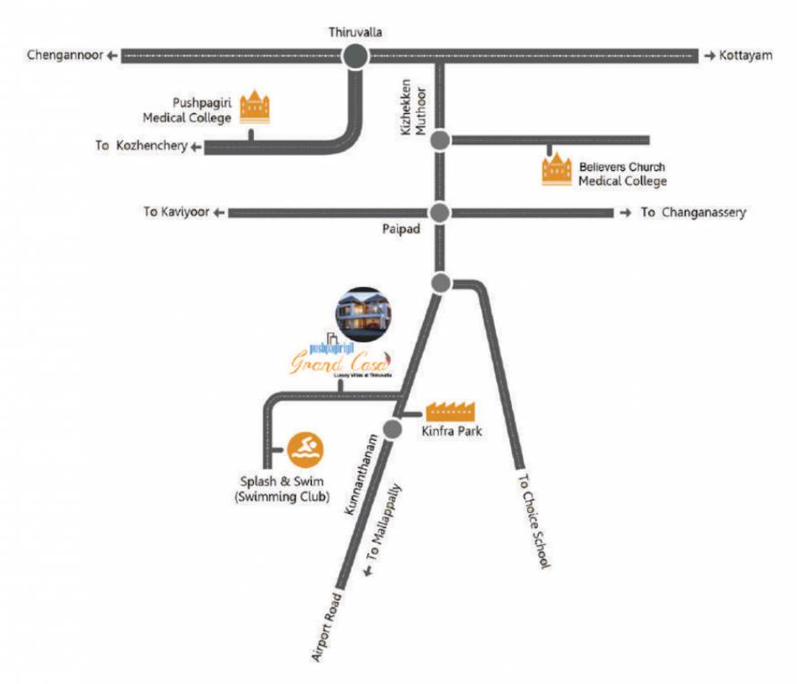  grand casa Location Plan