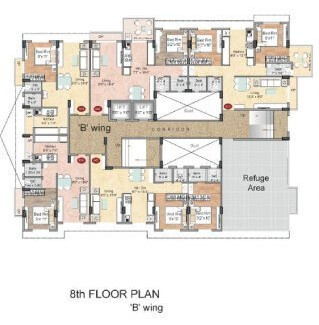  empire wing a wing a1 wing b Panvelkar Empire Cluster Plan
