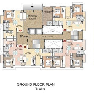  empire wing a wing a1 wing b Panvelkar Empire Cluster Plan