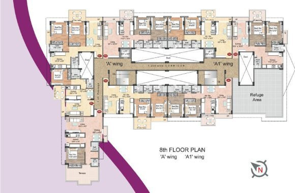  empire-wing-a-wing-a1-wing-b Panvelkar Empire Cluster Plan