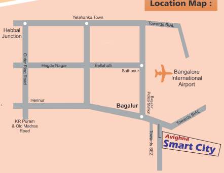 smart city Location Plan