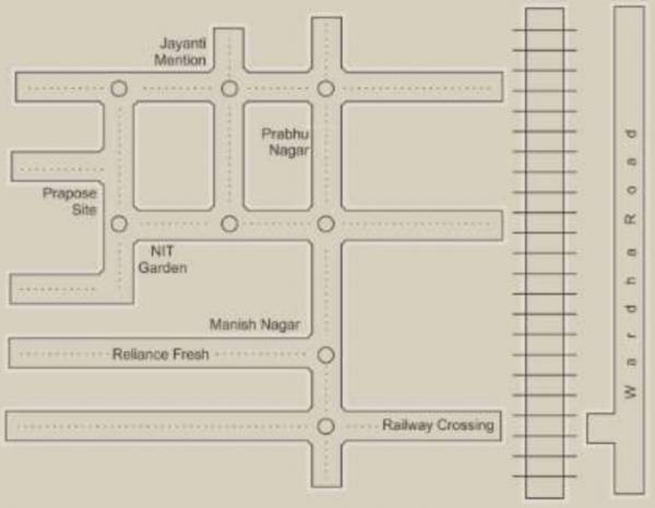  swapnil-residency Location Plan