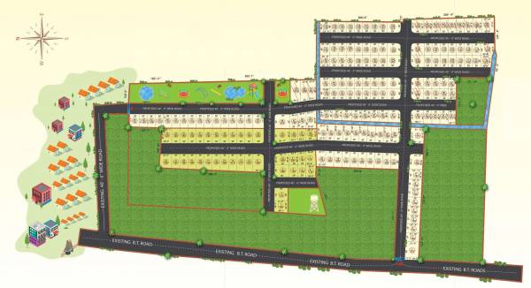  nandana-vihar Layout Plan