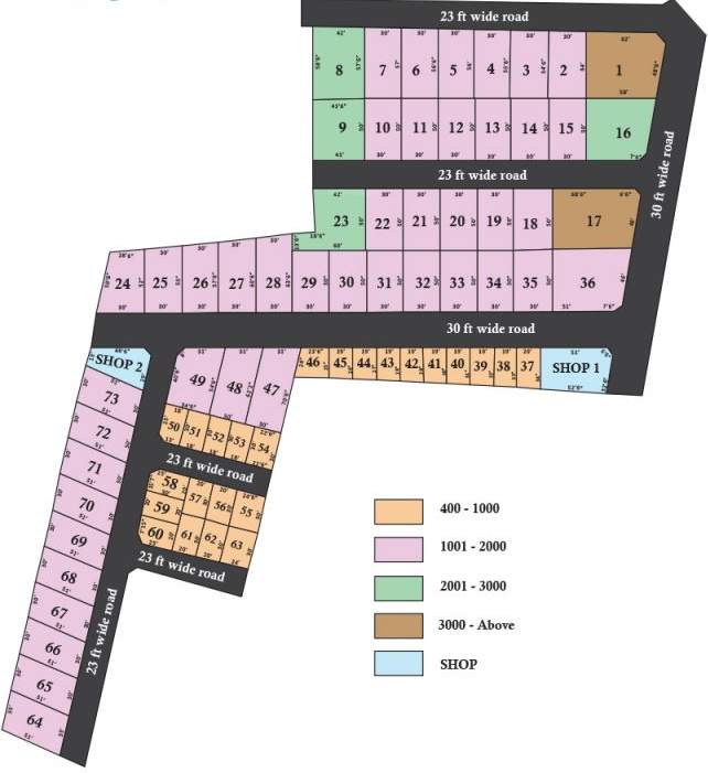  crystal paradise Layout Plan