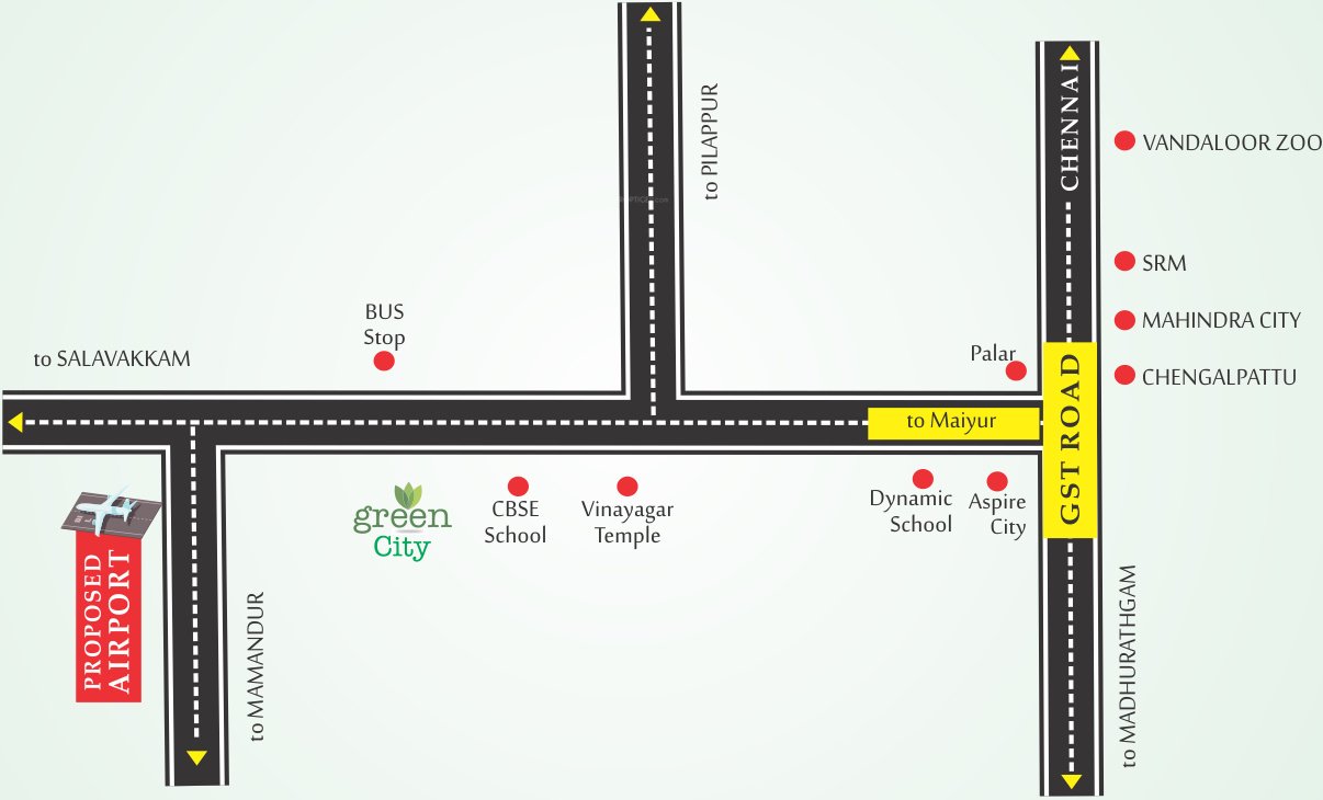  green city Location Plan