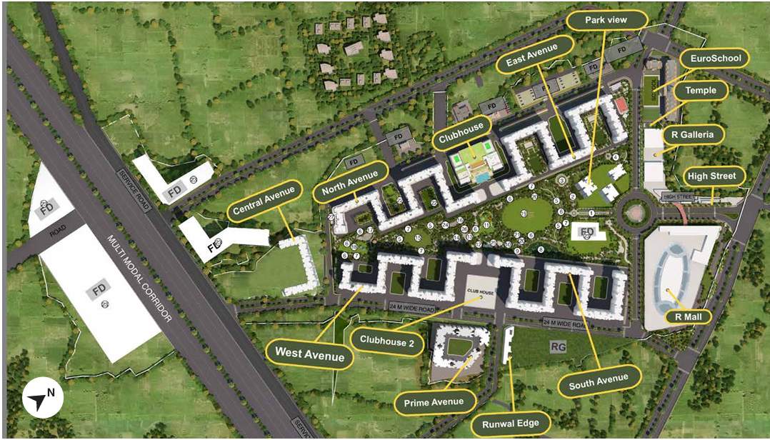 gardens phase 3 bldg no 24 to 26 Master Plan