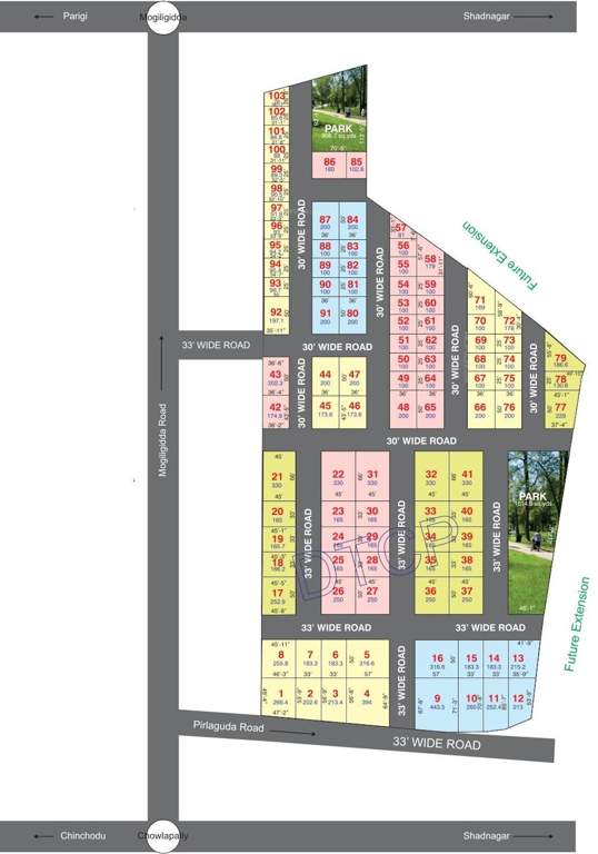  brindavanam 2 Layout Plan