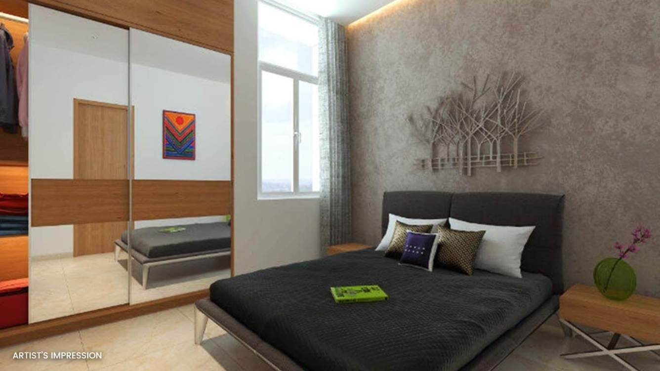  happinest palghar project 2 phase 1 Bedroom