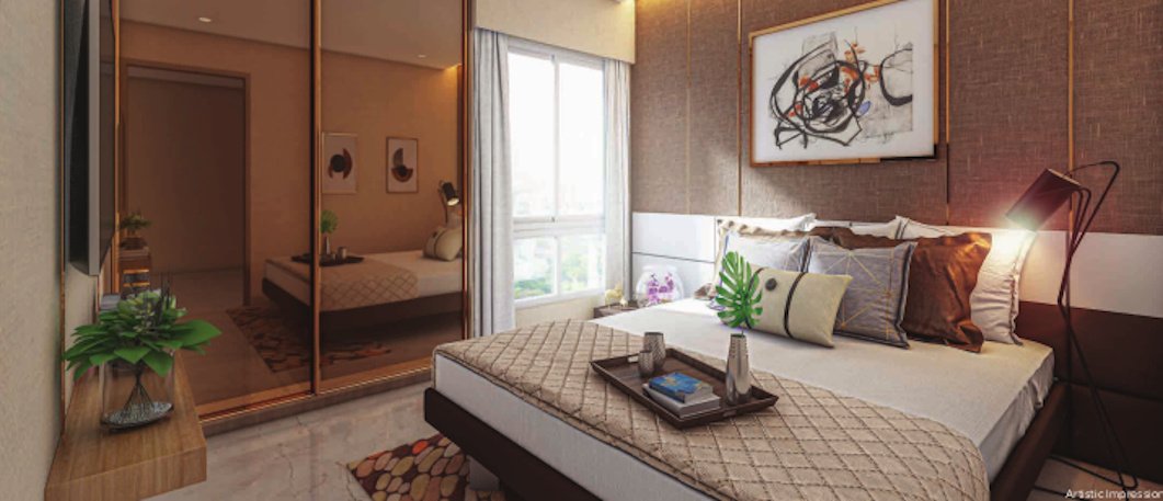  happinest palghar project 2 phase 1 Bedroom