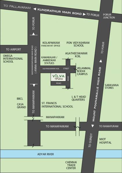  vilva-prime Location Plan