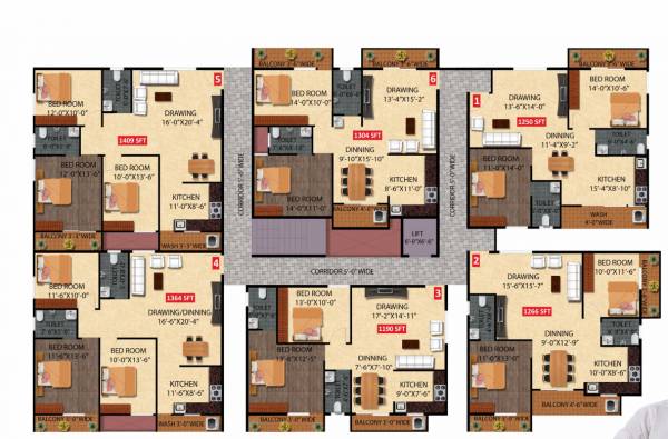 grand-monte-vista Cluster Plan