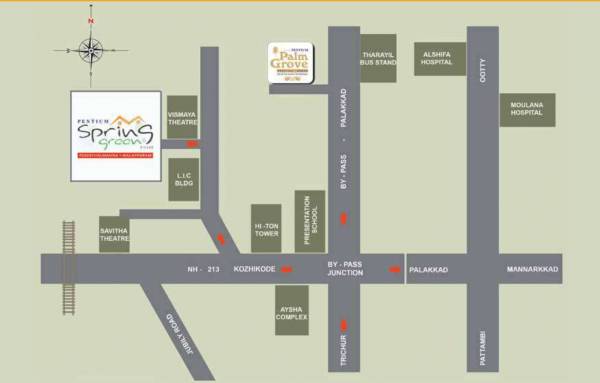  spring-green-villas Location Plan