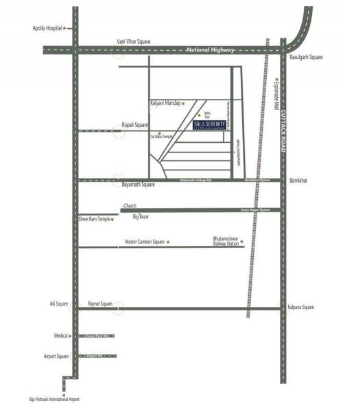Location Plan sai-serenity Location Plan