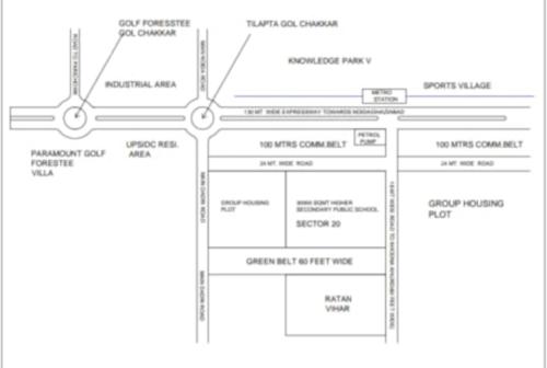 Location Plan ratan-vihar-plots Location Plan