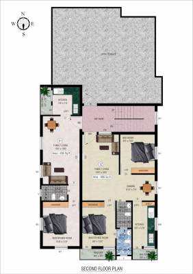  ellora- Cluster Plan for 2nd Floor