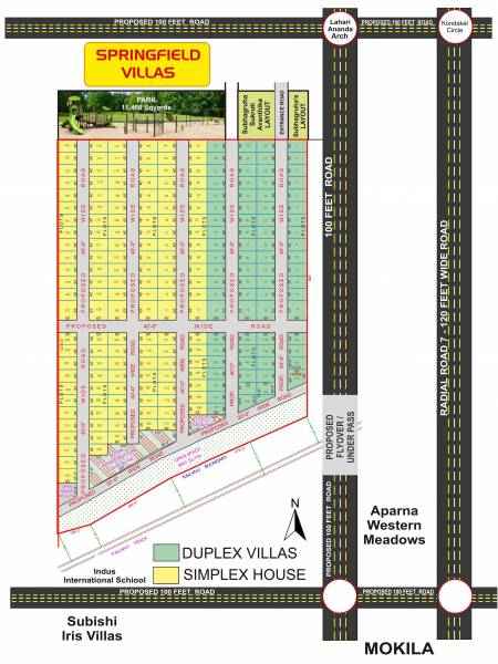  springfield-villas Master Plan