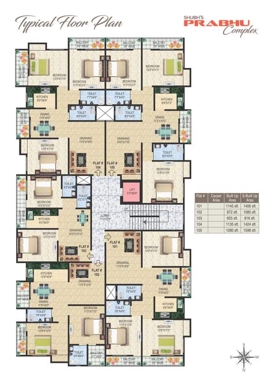  shubhs prabhu complex Cluster Plan