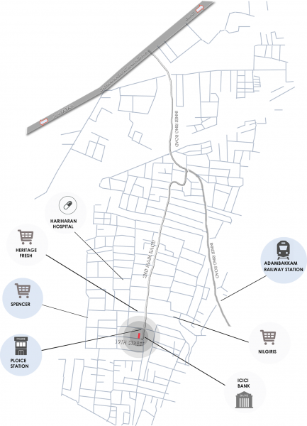  mansarovar Location Plan