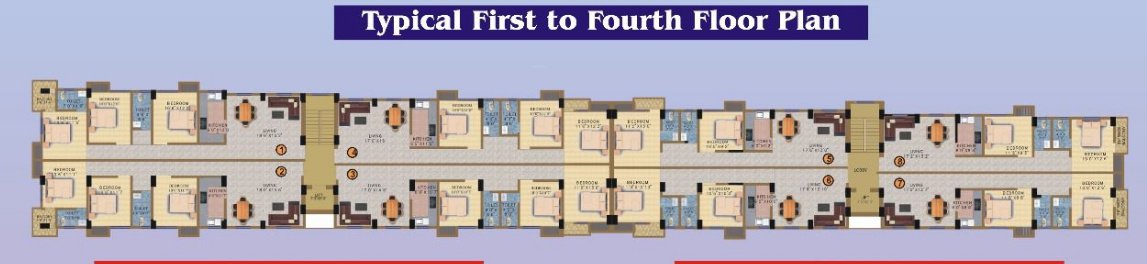  shree siddhivinayak apartment Cluster Plan