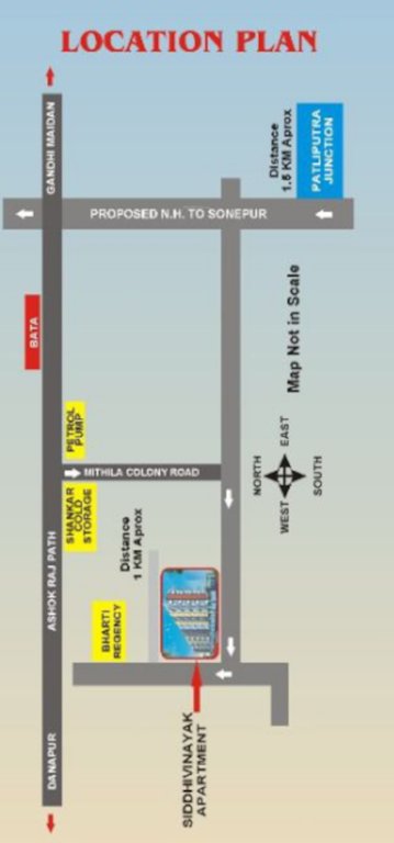  shree siddhivinayak apartment Location Plan