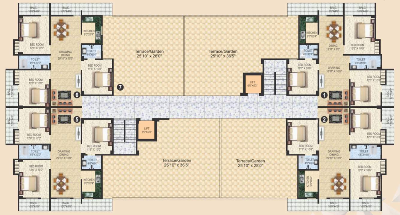  usha palace Usha Palace Cluster Plan