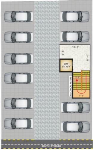  sai-krupa-hills Sai Krupa Hills Cluster Plan for ground Floor