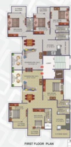 Sai Aishwarya Cluster Plan for 1st Floor sai-aishwarya Sai Aishwarya Cluster Plan for 1st Floor