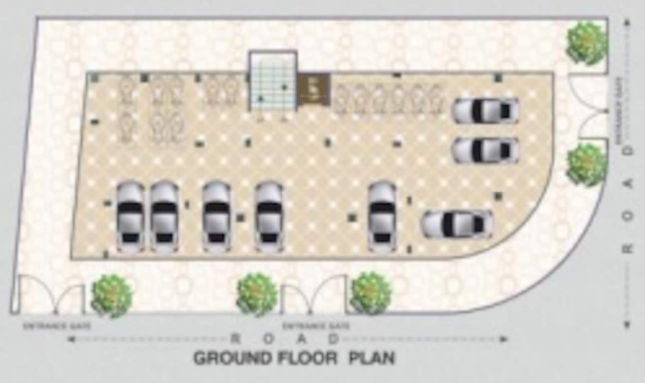  sai aishwarya Sai Aishwarya Cluster Plan for ground Floor
