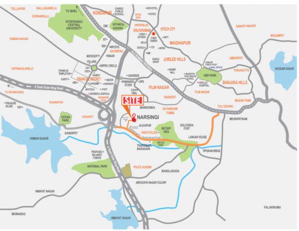  silver-springs Location Plan