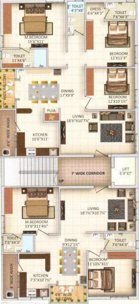 green-woods Green Woods Cluster Plan