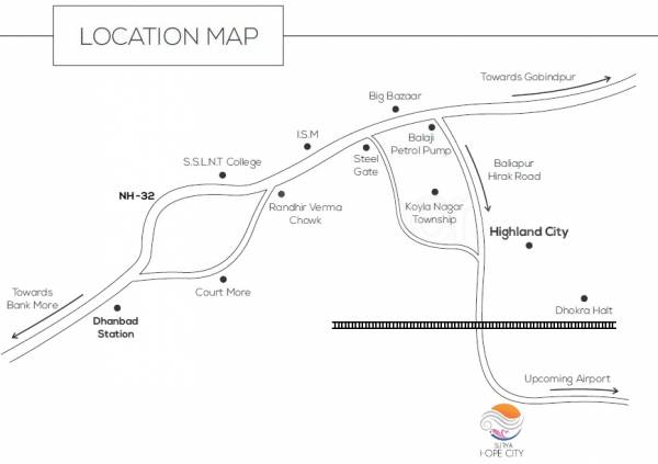 Location Plan hope-city Location Plan