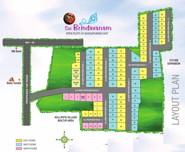 Layout Plan sai-brindavanam Layout Plan